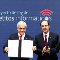 Piñera presenta proyecto para combatir el cibercrimen y admite 