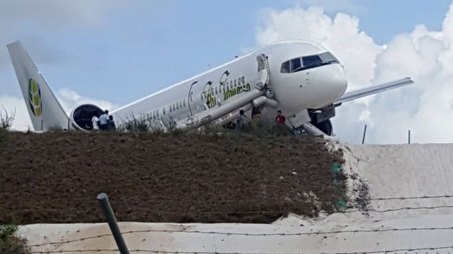 Accidente de Fly Jamaica en Guyana: al menos 6 heridos en vuelo que iba hacia Canadá Accidente de Fly Jamaica en Guyana: al menos 6 heridos en vuelo que iba hacia Canadá