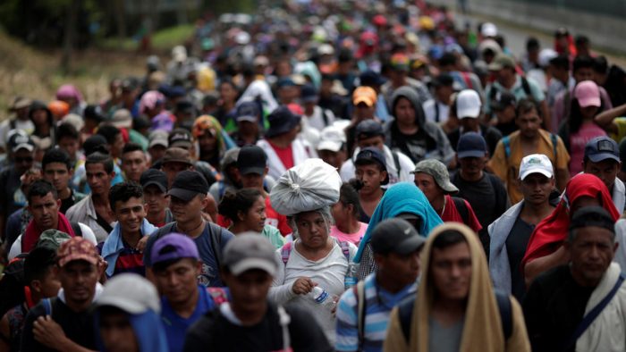 Caravana migrante abandona en su totalidad Ciudad de México rumbo a Estados Unidos Caravana migrante abandona en su totalidad Ciudad de México rumbo a Estados Unidos
