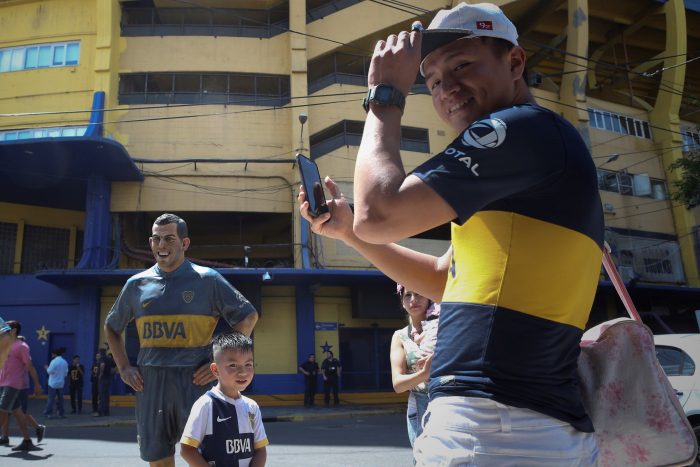 Los hinchas de Boca, entre el nerviosismo, la ansiedad y la expectativa Los hinchas de Boca, entre el nerviosismo, la ansiedad y la expectativa