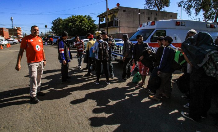 Caravana migrante: Casi 700 centroamericanos se registran para pedir empleo en México Caravana migrante: Casi 700 centroamericanos se registran para pedir empleo en México