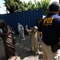 Estatuas recuperadas en hacienda de Schüler fueron avaluadas en 4 mil millones de pesos