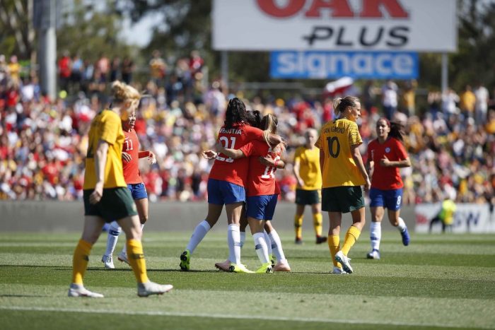 Triunfo histórico: la Roja femenina derrota a Australia, una de las mejores selecciones del mundo Triunfo histórico: la Roja femenina derrota a Australia, una de las mejores selecciones del mundo