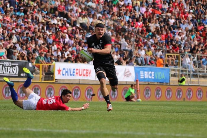Los Maorí All Blacks aplastaron 0-73 a Chile en partido de exhibición Los Maorí All Blacks aplastaron 0-73 a Chile en partido de exhibición