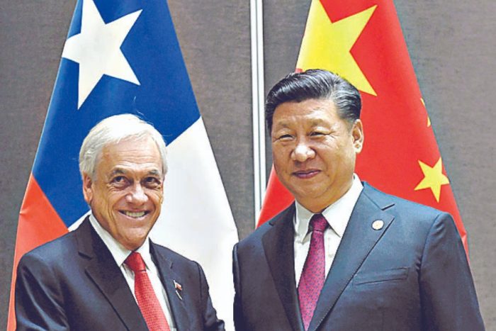 Presidente chino busca estrechar lazos con Chile en reunión con Piñera Presidente chino busca estrechar lazos con Chile en reunión con Piñera