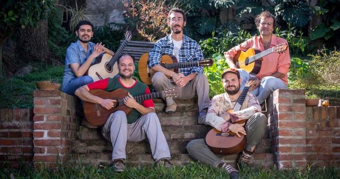Concierto Quinteto de Guitarras de Carlos Aguirre en Centro GAM