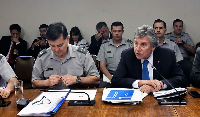 General Ricardo Martínez repite libreto en segundo día de explicaciones ante el Congreso General Ricardo Martínez repite libreto en segundo día de explicaciones ante el Congreso
