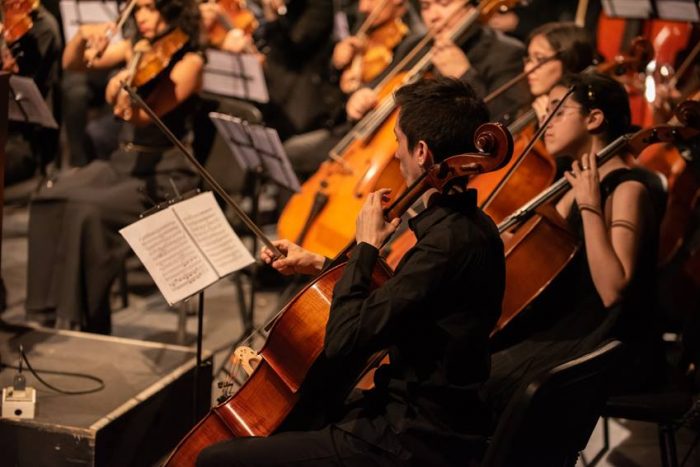 Protesta en la Escuela de Carabineros: orquesta interpretó “Arauco tiene una pena” Protesta en la Escuela de Carabineros: orquesta interpretó “Arauco tiene una pena”