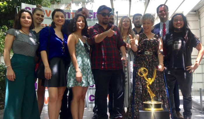 Consejo Nacional de Televisión recibe al equipo ganador del Emmy Consejo Nacional de Televisión recibe al equipo ganador del Emmy
