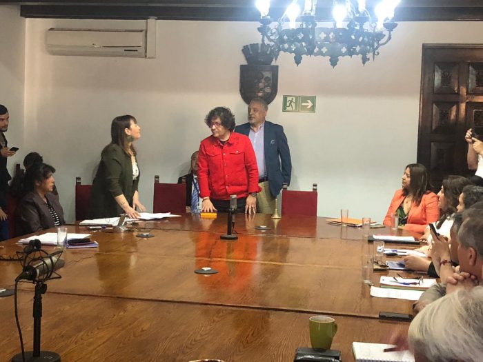 Concejo municipal elige a Francisco Duarte como alcalde subrogante de Quinta Normal Concejo municipal elige a Francisco Duarte como alcalde subrogante de Quinta Normal