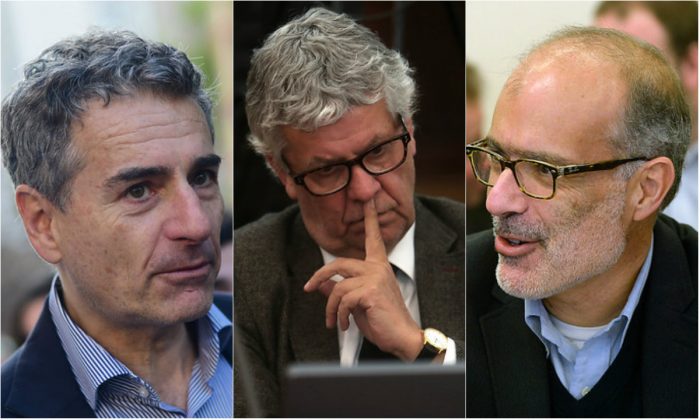 Ex ministros de Hacienda de Bachelet arremeten contra la reforma previsional de Piñera Ex ministros de Hacienda de Bachelet arremeten contra la reforma previsional de Piñera