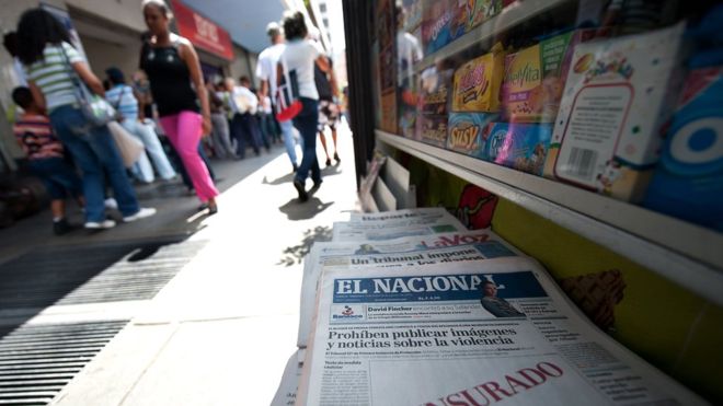 El Nacional: el diario de oposición deja de circular en papel en Venezuela después de 75 años El Nacional: el diario de oposición deja de circular en papel en Venezuela después de 75 años