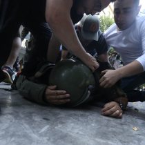Un carabinero fue golpeado en manifestación por muerte de Catrillanca