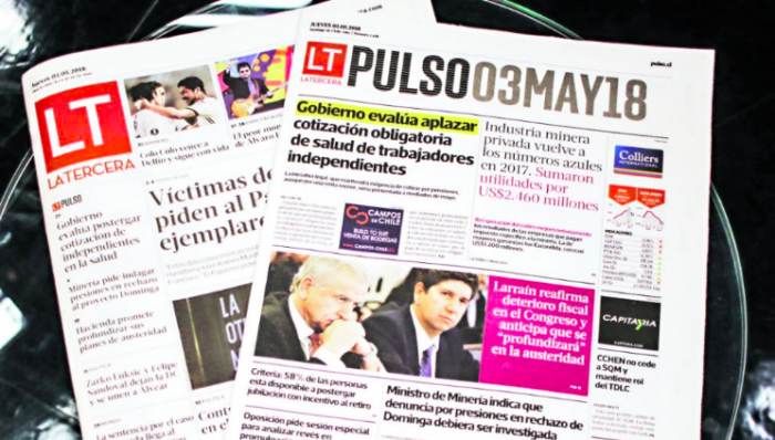 Grupo Copesa le pega un recorte a sus medios escritos Grupo Copesa le pega un recorte a sus medios escritos