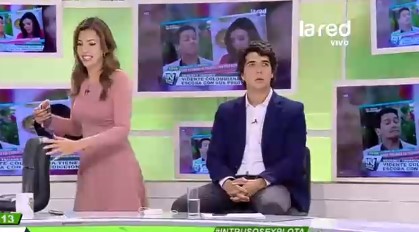 Matinal vive el sismo en directo y panelista deja el set televisivo Matinal vive el sismo en directo y panelista deja el set televisivo