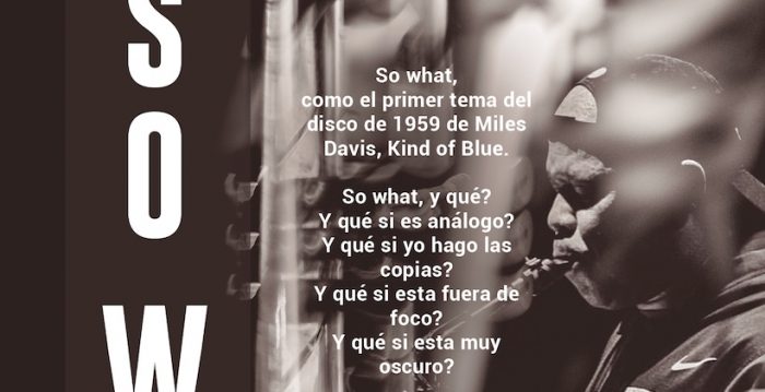 Exposición fotográfica sobre el Jazz “So What” en La Serena