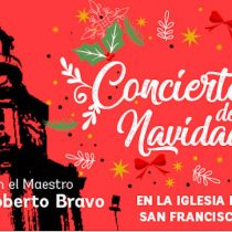 Concierto de Navidad con pianista Roberto Bravo en Iglesia de San Francisco