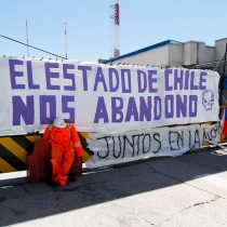 TPS y trabajadores movilizados se reúnen por primera vez en medio del paro en el puerto de Valparaíso
