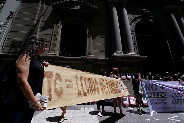 Sigue la espera: Tribunal Constitucional aún no decide sobre recurso de Chile Vamos a favor de violadores de DDHH Sigue la espera: Tribunal Constitucional aún no decide sobre recurso de Chile Vamos a favor de violadores de DDHH