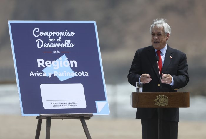 Piñera sigue defendiendo el proyecto “Admisión Justa” en gira por el norte