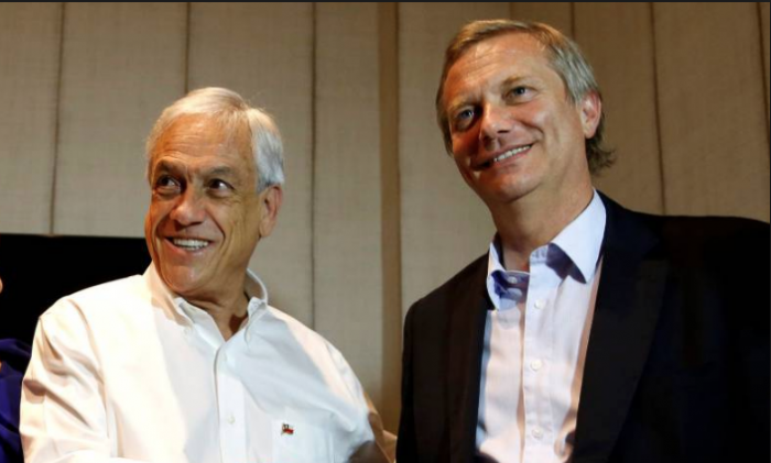 JA Kast, parapetado a la derecha de Piñera JA Kast, parapetado a la derecha de Piñera