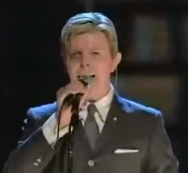 A tres años de su muerte: Esta fue la última presentación de David Bowie A tres años de su muerte: Esta fue la última presentación de David Bowie