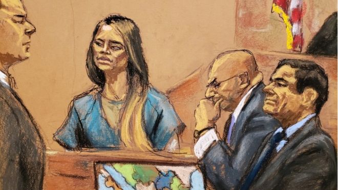 Juicio a “El Chapo”: Lucero Sánchez, la examante de Guzmán que huyó por un túnel con él desnudo y testifica en su contra Juicio a