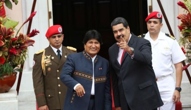 Firme con Maduro: Evo Morales acusa a las “garras del imperialismo” de atacar al presidente venezolano Firme con Maduro: Evo Morales acusa a las “garras del imperialismo” de atacar al presidente venezolano