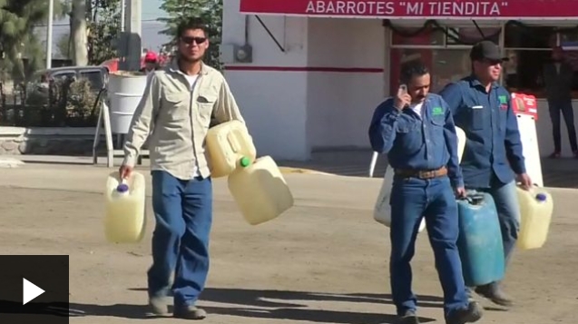 Así se vive en México la falta de gasolina Así se vive en México la falta de gasolina