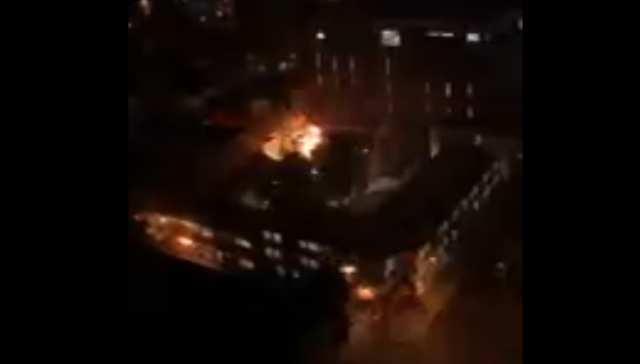 Amago de incendio en oficinas centrales de Metro Amago de incendio en oficinas centrales de Metro