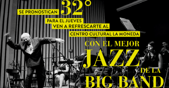 Big Band de la Universidad de Chile en concierto gratuito en Centro Cultural La Moneda Big Band de la Universidad de Chile en concierto gratuito en Centro Cultural La Moneda