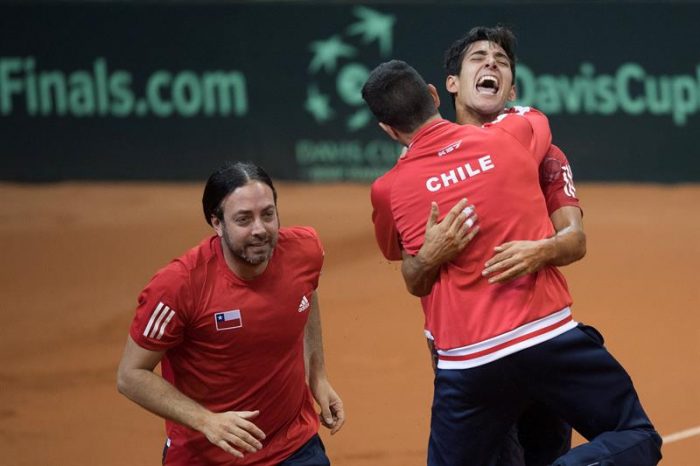 Garín se viste de héroe y sella el regreso de Chile al Grupo Mundial de Copa Davis tras ocho años Garín se viste de héroe y sella el regreso de Chile al Grupo Mundial de Copa Davis tras ocho años