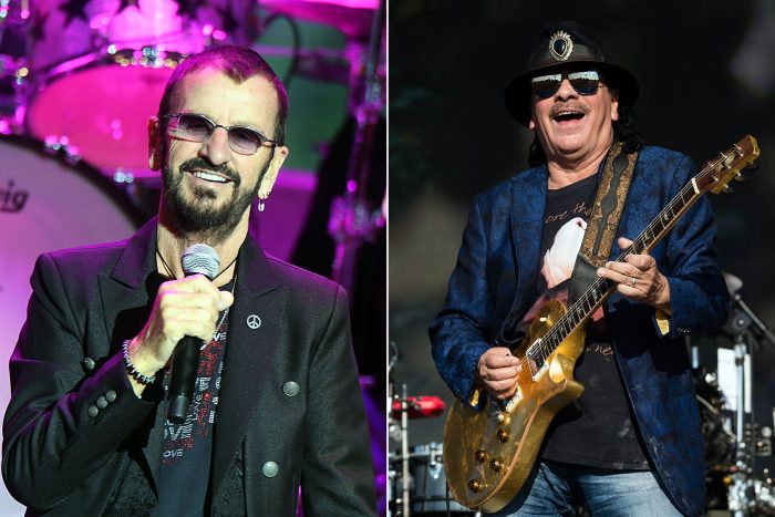 Ringo Starr y Carlos Santana liderarán Festival Woodstock en su aniversario de medio siglo Ringo Starr y Carlos Santana liderarán Festival Woodstock en su aniversario de medio siglo