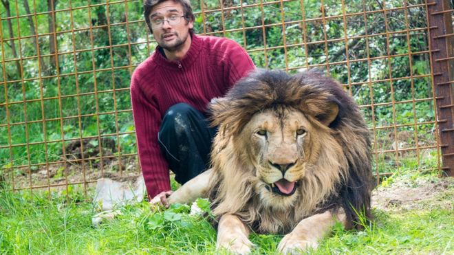 El hombre que murió al ser atacado por un león que criaba en el patio de su casa El hombre que murió al ser atacado por un león que criaba en el patio de su casa