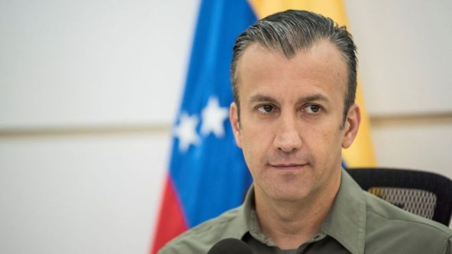 EE.UU. acusa a Tareck El Aissami, exvicepresidente ejecutivo de Venezuela y ministro de Industrias, de violar las sanciones que le impuso por presunto narcotráfico EE.UU. acusa a Tareck El Aissami, exvicepresidente ejecutivo de Venezuela y ministro de Industrias, de violar las sanciones que le impuso por presunto narcotráfico