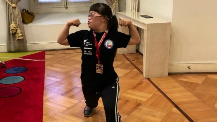 Reconocen a campeona mundial de parataekwondo y en La Moneda Reconocen a campeona mundial de parataekwondo y en La Moneda