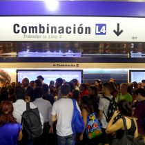 Falla en línea 4 del Metro obliga a suspender servicio entre Tobalaba y Quilín
