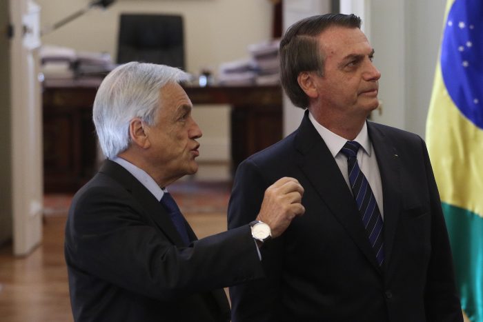 Piñera defiende visita de Bolsonaro y asegura que hubo intentos de “boicotearlo” Piñera defiende visita de Bolsonaro y asegura que hubo intentos de “boicotearlo”