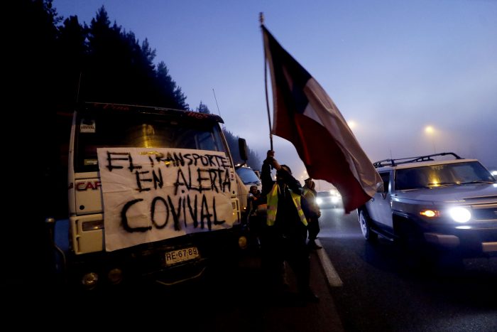 Empresa Portuaria Valparaíso asegura no comprender causas de protesta de transportistas en la ruta 68 Empresa Portuaria Valparaíso asegura no comprender causas de protesta de transportistas en la ruta 68