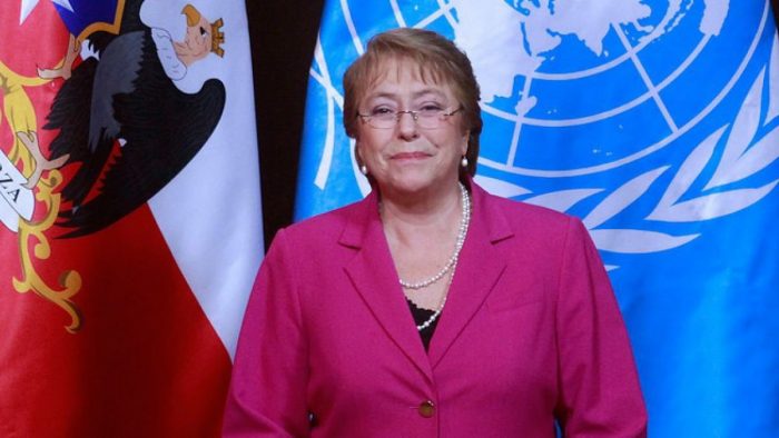 Bachelet pide a los líderes del mundo «posicionarse contra el machismo» y promover «la aceptación de la diversidad» Bachelet pide a los líderes del mundo «posicionarse contra el machismo» y promover «la aceptación de la diversidad»