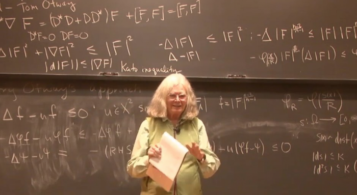 Karen Uhlenbeck, la mujer “imperfecta” que hizo lo que no se supone: ganar el Nobel de Matemáticas Karen Uhlenbeck, la mujer “imperfecta” que hizo lo que no se supone: ganar el Nobel de Matemáticas