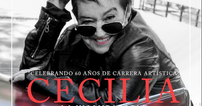 Cecilia La Incomparable: concierto en homenaje a sus 60 años artísticos en Club Chocolate