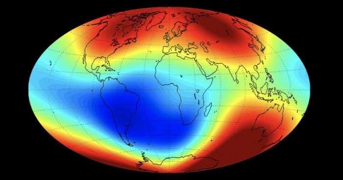 Científicos chilenos encuentran relación clave entre sismos y el campo magnético del planeta Científicos chilenos encuentran relación clave entre sismos y el campo magnético del planeta