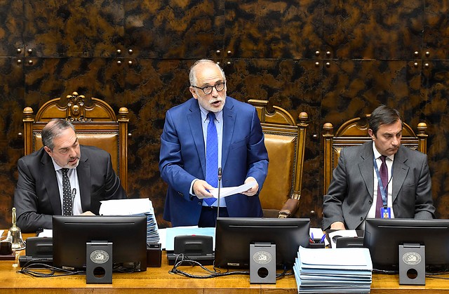 Montes en su despedida de la mesa del Senado: “No podemos seguir creyendo que nuestra democracia estará siempre a resguardo del populismo” Montes en su despedida de la mesa del Senado: “No podemos seguir creyendo que nuestra democracia estará siempre a resguardo del populismo”