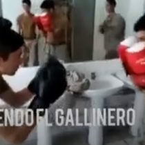 Se filtra video de pelea del conscripto que protagonizó balacera en Iquique con un compañero del Ejército