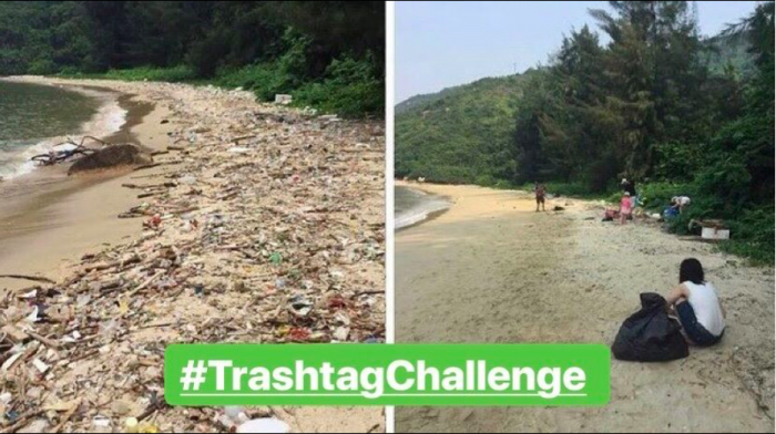 Trashtag Challenge: el desafío viral que se preocupa por el medioambiente Trashtag Challenge: el desafío viral que se preocupa por el medioambiente