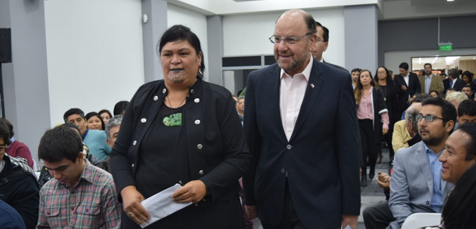 Ministro Moreno tras conversatorio con ministra maorí: “Sí se puede cambiar la historia y que haya desarrollo para todos” Ministro Moreno tras conversatorio con ministra maorí:
