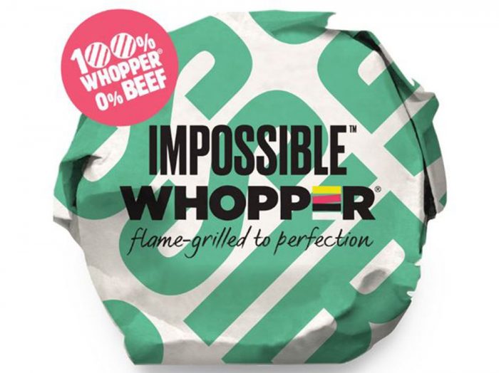Burger King prueba la carne vegetal con Impossible Whooper Burger King prueba la carne vegetal con Impossible Whooper