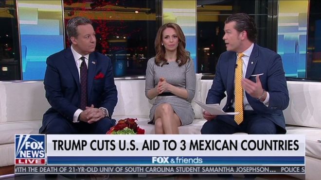 Fox News: la disculpa del programa Fox & Friends por llamar «3 países mexicanos» a El Salvador, Guatemala y Honduras Fox News: la disculpa del programa Fox & Friends por llamar