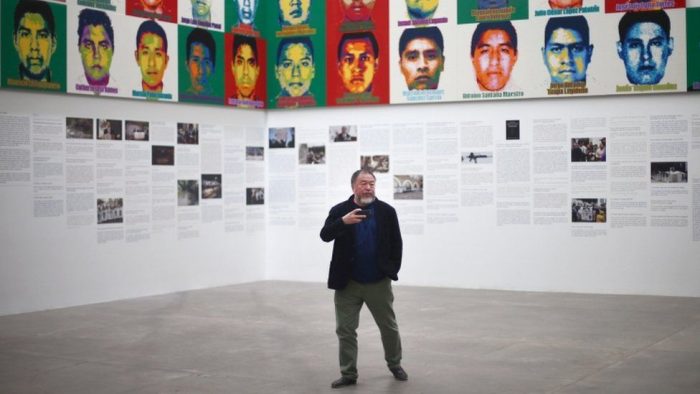 Caso Ayotzinapa: la «reivindicativa» obra de Ai Weiwei sobre los 43 estudiantes desaparecidos